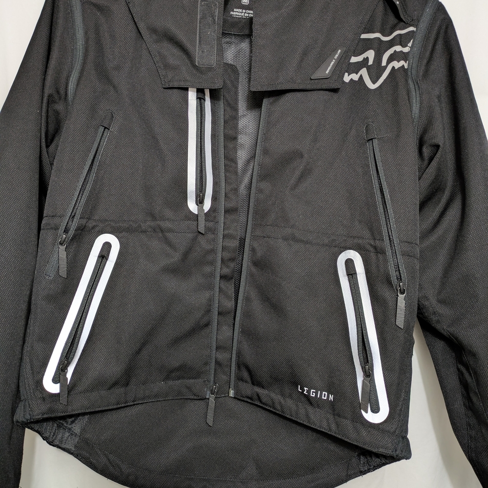 Fox Moto Jacket Removable Armor, Sleeves, Collar Medium - Picture 2 of 9